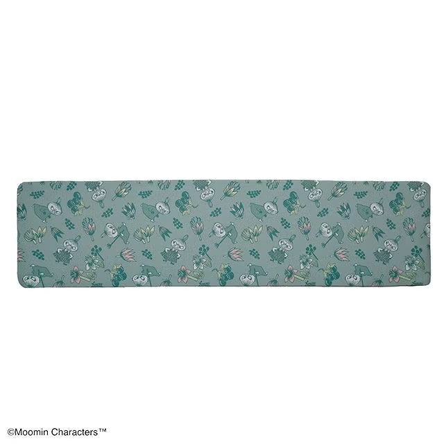 キッチンマット180cm（リトルミイ/ボタニカルグリーン）1455047500