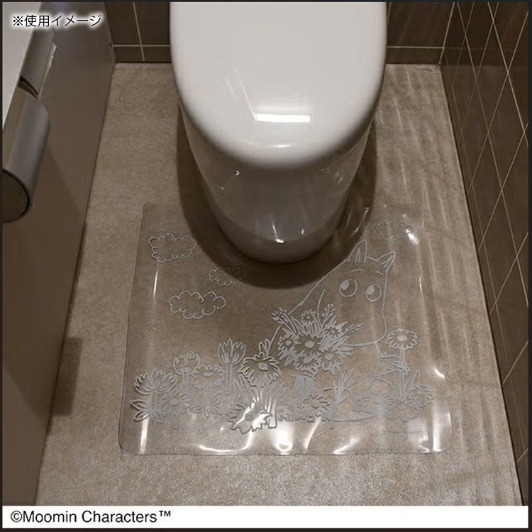 透明トイレマット（ムーミン/クリアウェザー）1455053000