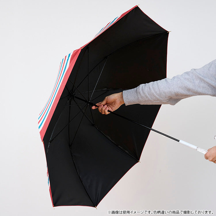 晴雨两用长柄伞 (Little My/Border/Greige) TW25L7640 [不接受礼品包装]