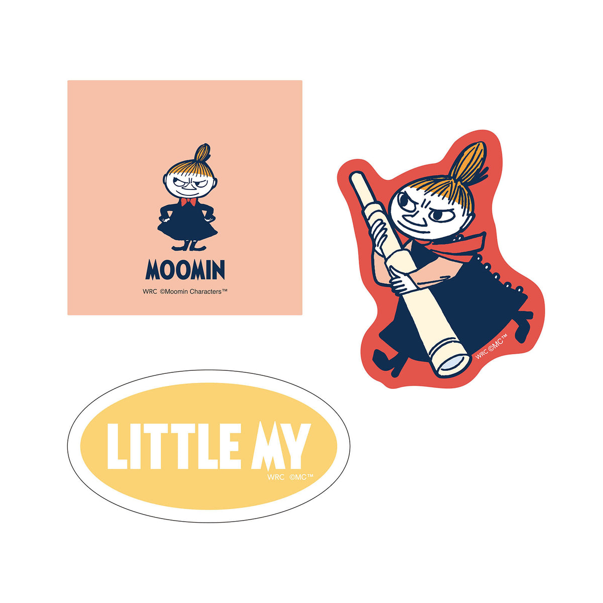 Set of 3 stickers (Little My) MOSC-S531