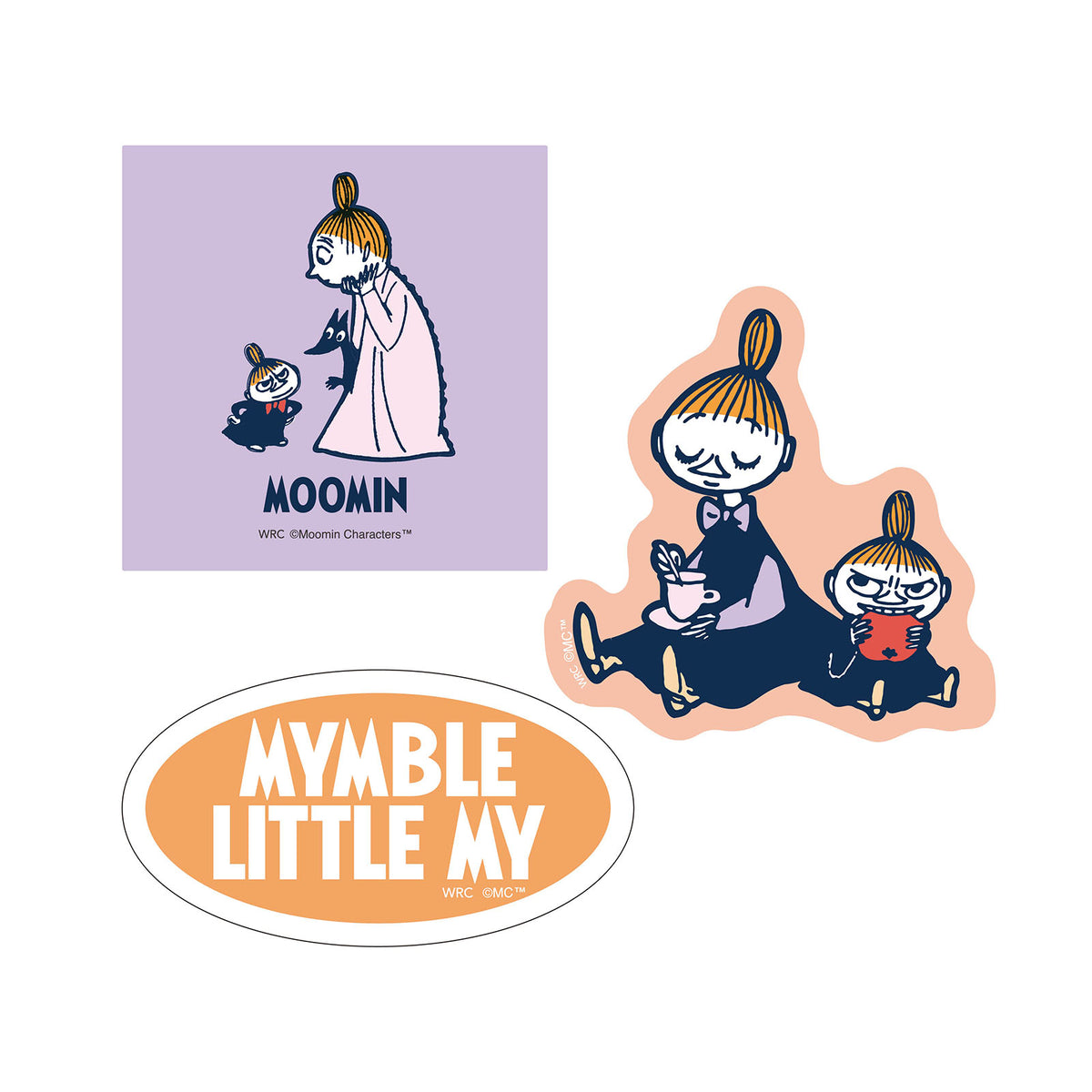 Set of 3 stickers (Little My and Sister Mimra) MOSC-S537