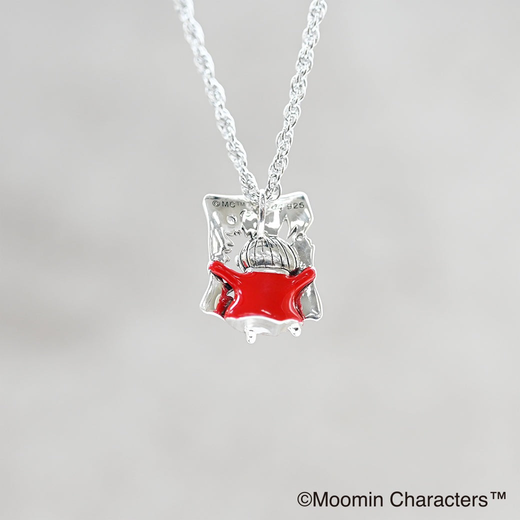 Pendant top (Hello from the newspaper!/Little My) 406P0009-WTF <Special order item>