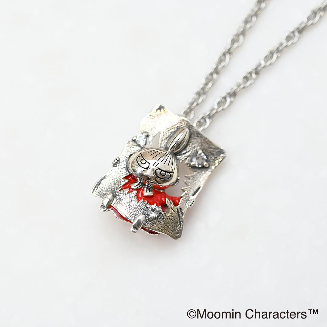 Pendant top (Hello from the newspaper!/Little My) 406P0009-WTF <Special order item>