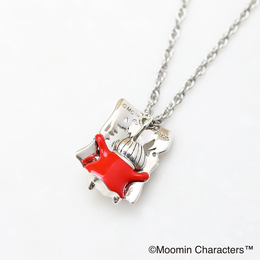 Pendant top (Hello from the newspaper!/Little My) 406P0009-WTF <Special order item>