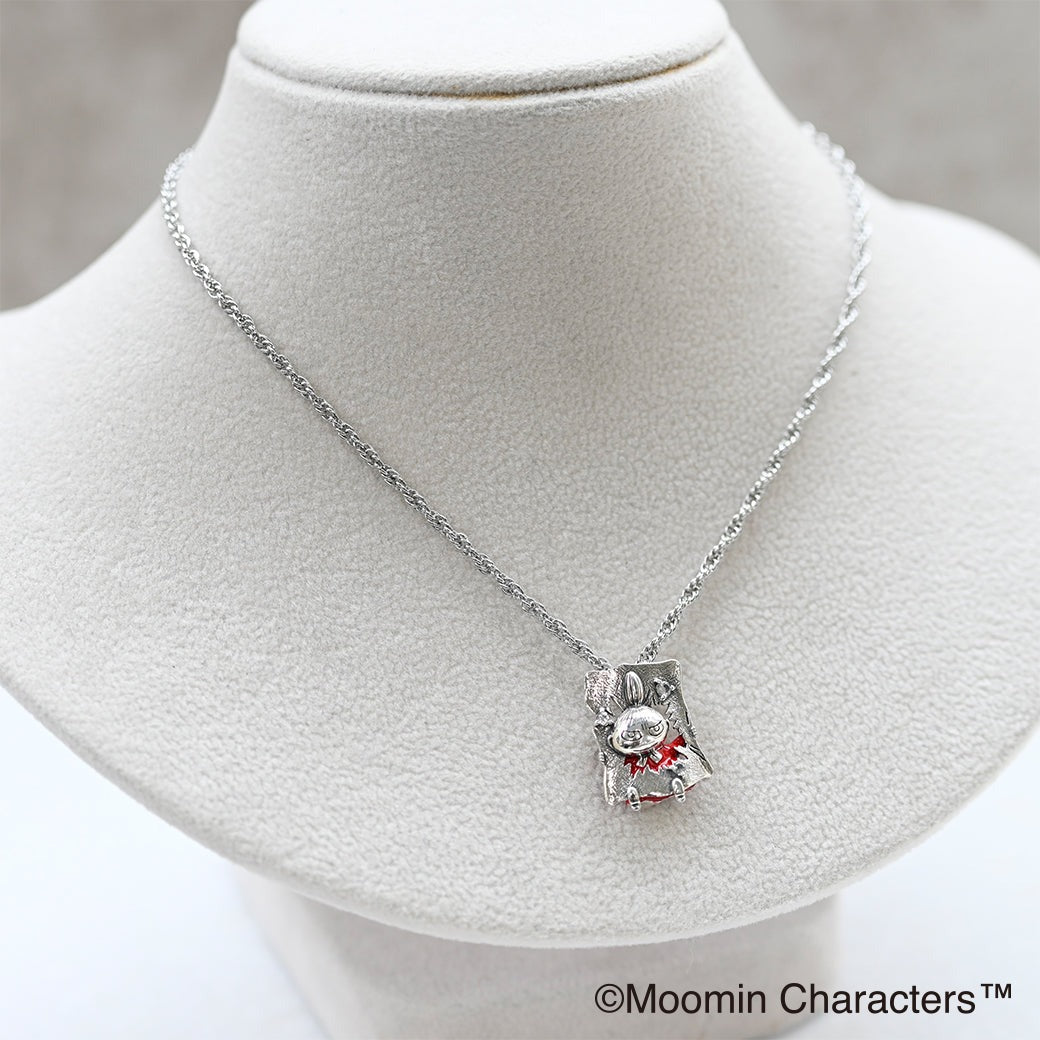 Pendant top (Hello from the newspaper!/Little My) 406P0009-WTF <Special order item>