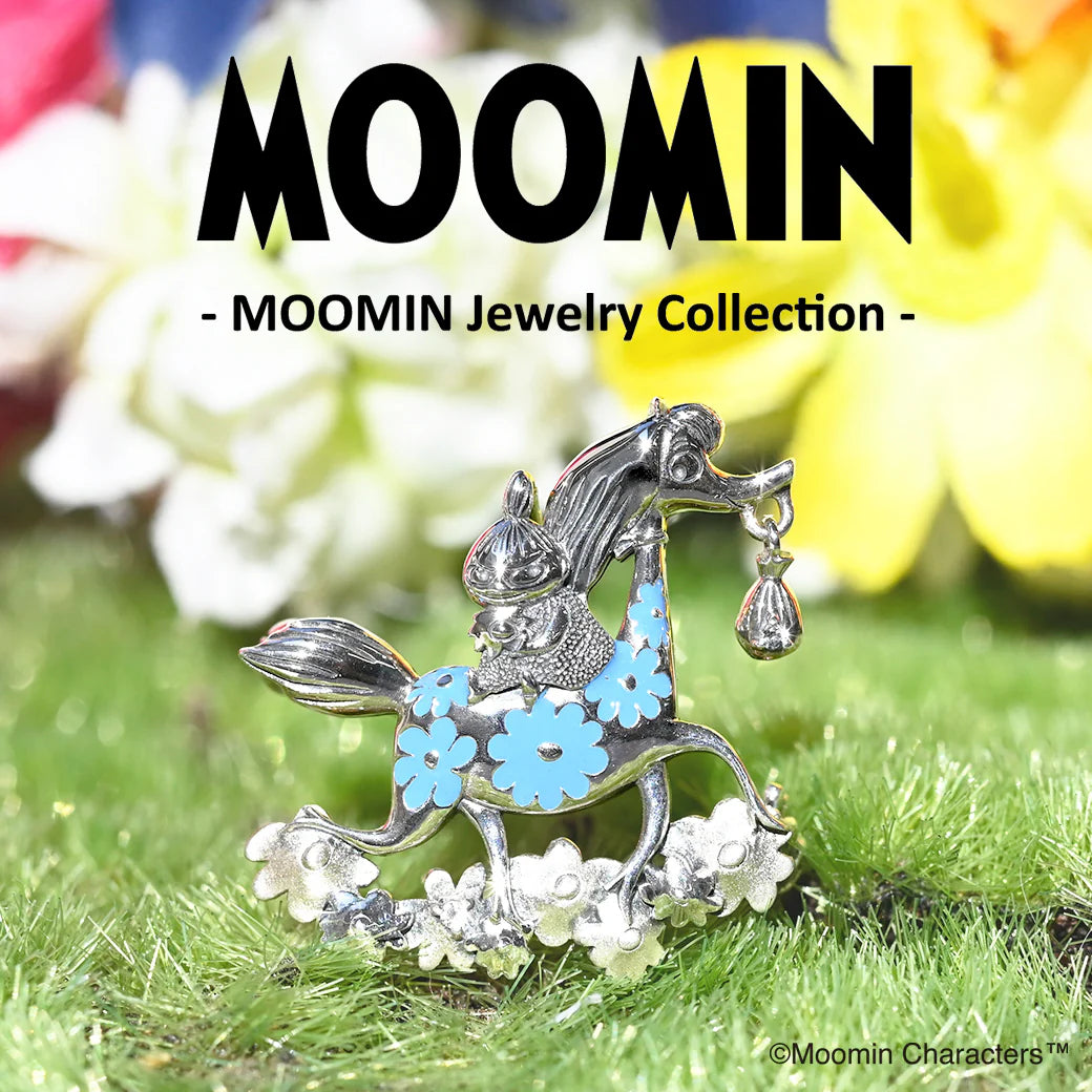 ブローチペンダント（はなうまに乗るリトルミイ）406C0024-WTF-1＜取り寄せ品＞