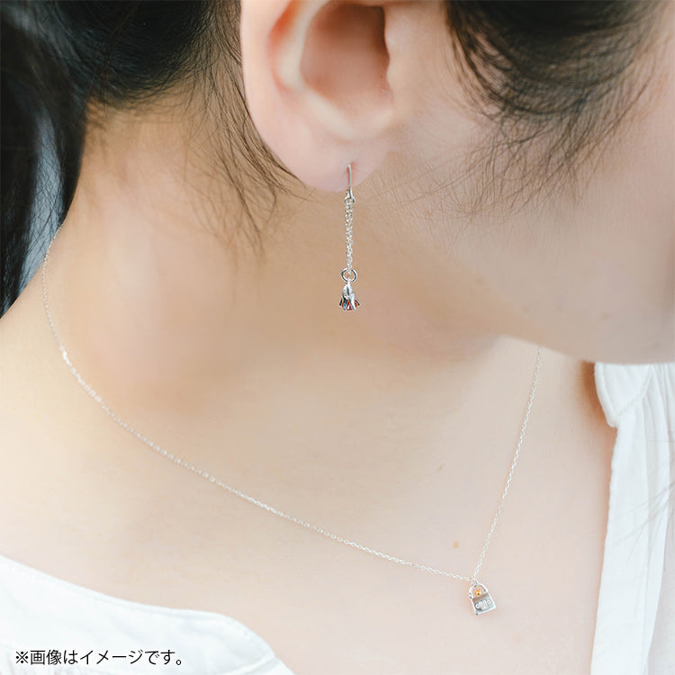 ムーミンママのハンドバッグ シルバーピアス
