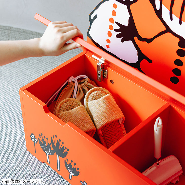 Wooden box bench (Little My siblings) [Official limited edition] [Not eligible for gift wrapping]