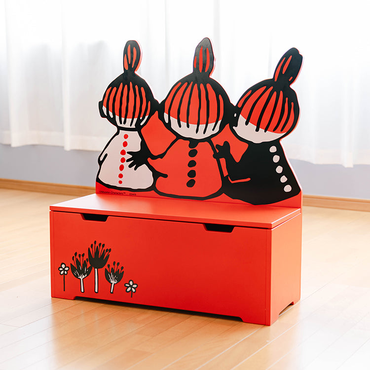 Wooden box bench (Little My siblings) [Official limited edition] [Not eligible for gift wrapping]