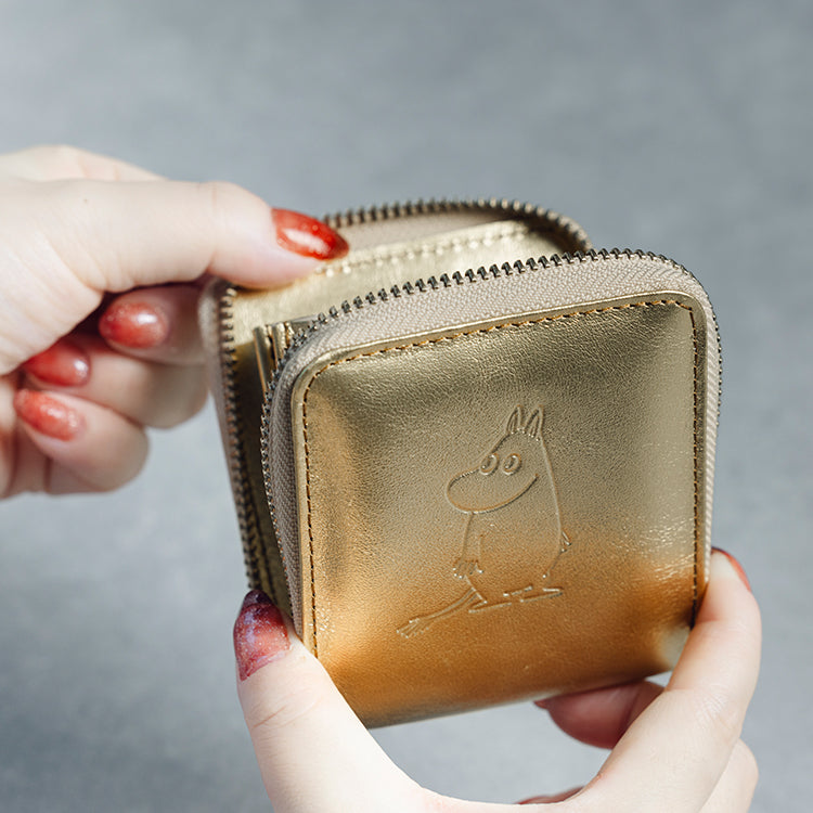 TONE ROUND WALLET M（ゴールドムーミン）【公式限定】