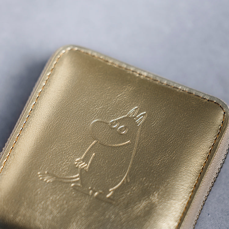 TONE ROUND WALLET M（ゴールドムーミン）【公式限定】