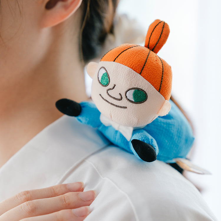 ちょこんと和みぬいぐるみ リトルミイのきょうだい（みずいろ/すー）