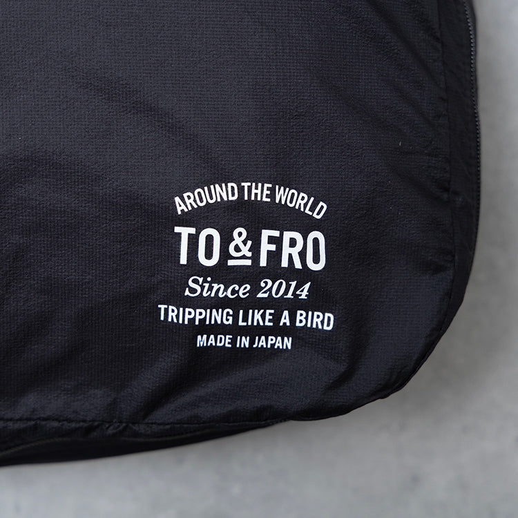 TO&FRO オーガナイザーエアーL（BLACK/ニョロニョロ）【公式限定】