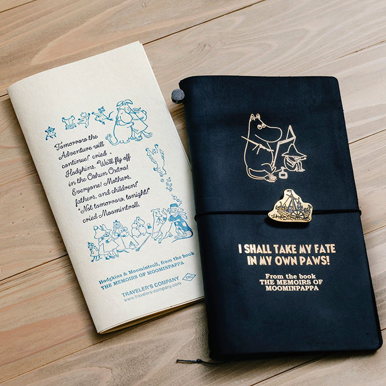 TRAVELER'S COMPANY トラベラーズノートセット（ムーミンパパの思い出）【抽選販売・同梱不可】【ラッピング対象外】【キャンペーン対象外】