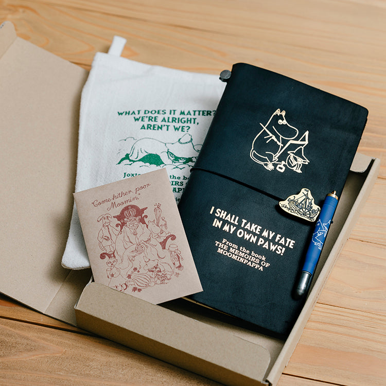 TRAVELER'S COMPANY トラベラーズノートセット（ムーミンパパの思い出）【抽選販売・同梱不可】【ラッピング対象外】【キャンペーン対象外】