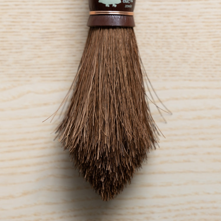Broom craft 棕櫚手箒 柿渋はりみ塵取りセット（ブラウン）【公式限定】