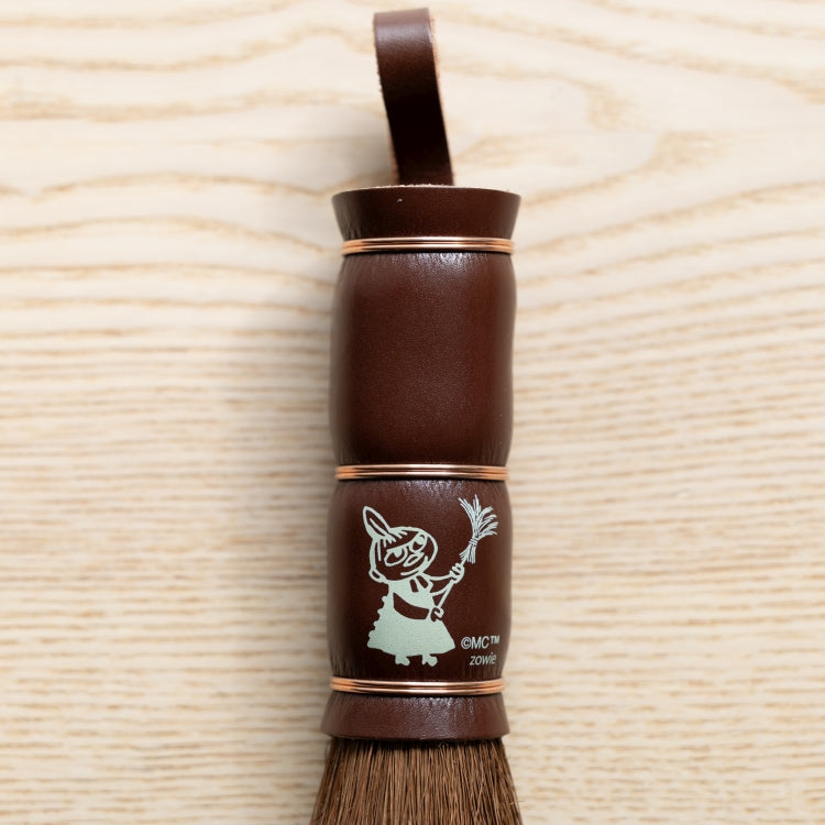 Broom craft 棕櫚手箒 柿渋はりみ塵取りセット（ブラウン）【公式限定】