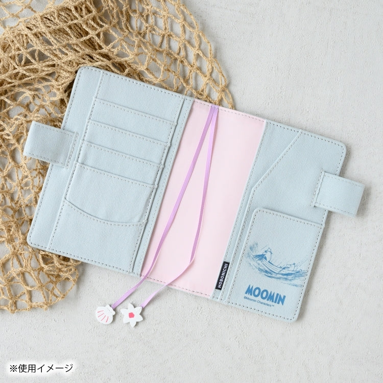 ほぼ日手帳 カバー A6オリジナル（わたしの庭/pale mint）