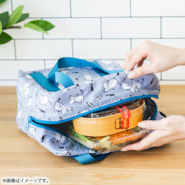BOX型保冷バッグ（ムーミン）3756