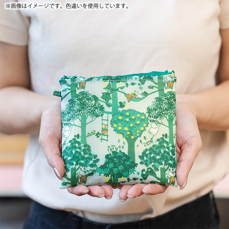 9月上旬頃お届け予定＊ポケッタブルエコバッグ（ニョロニョロ/BK）5323＜予約商品＞