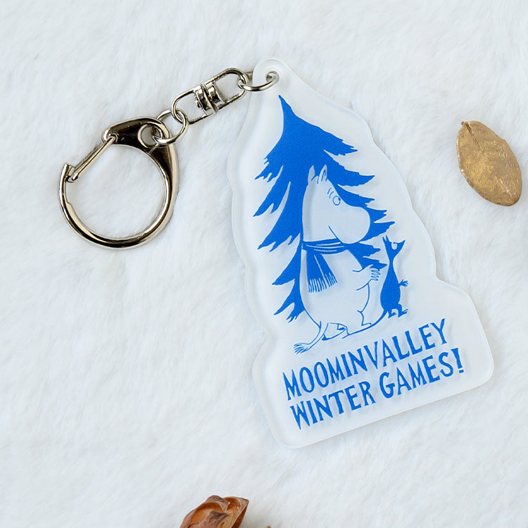 10月下旬頃お届け予定＊アクリルキーホルダー（Moominvalley Winter Games/ムーミン）＜予約商品＞