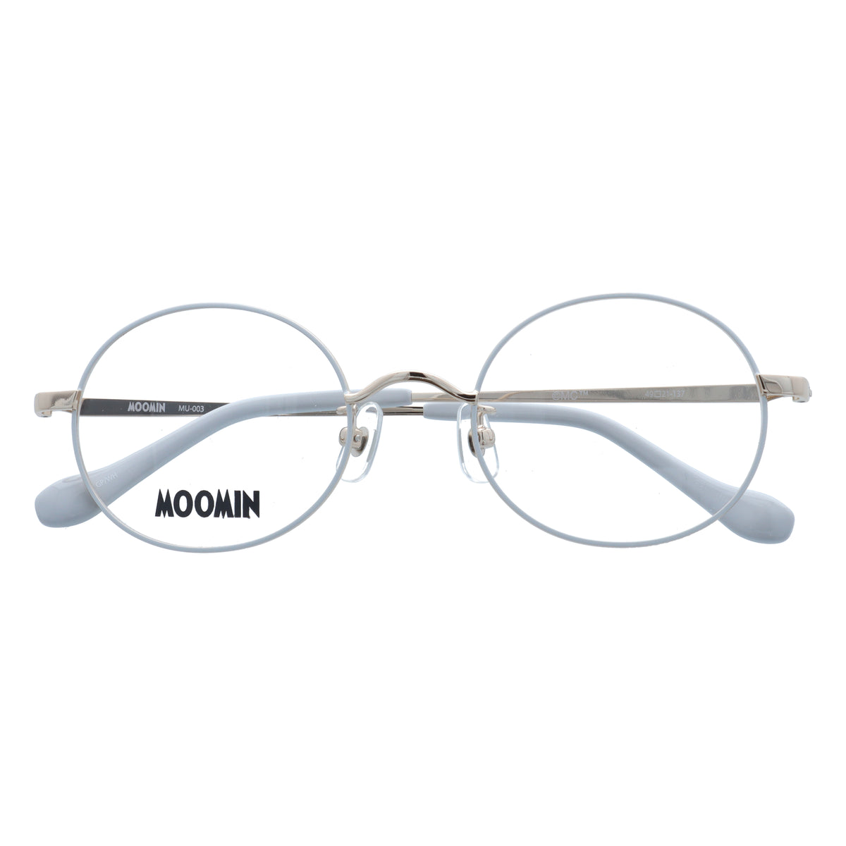 眼镜框 (Moomintroll) MU003-GD/WH 49 <订购商品>