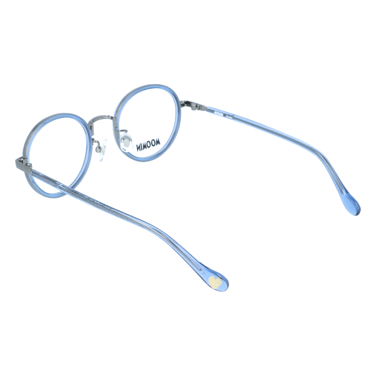 Glasses frame (Moomintroll) MU004-GY/BL 47 <Special order item>