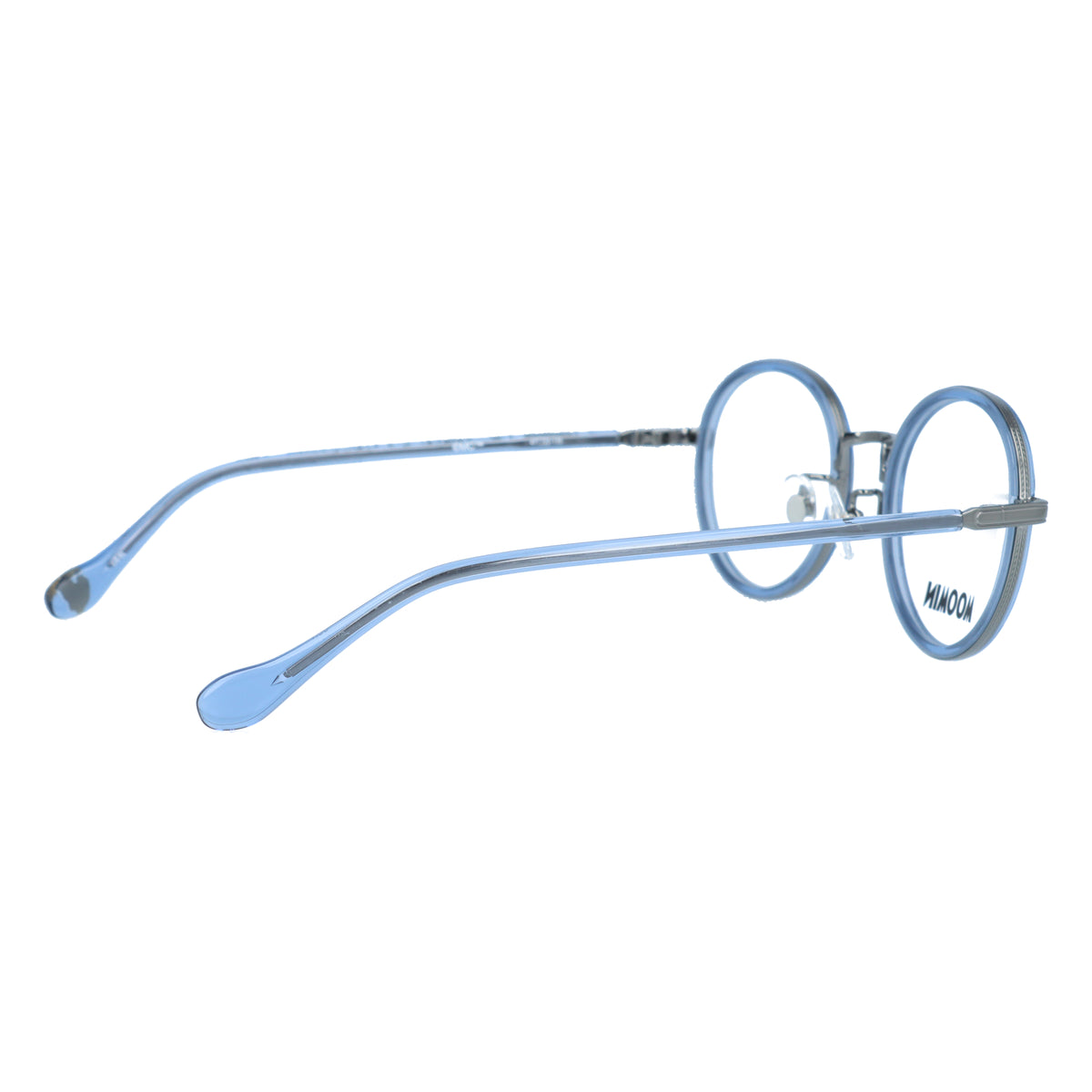 Glasses frame (Moomintroll) MU004-GY/BL 47 <Special order item>