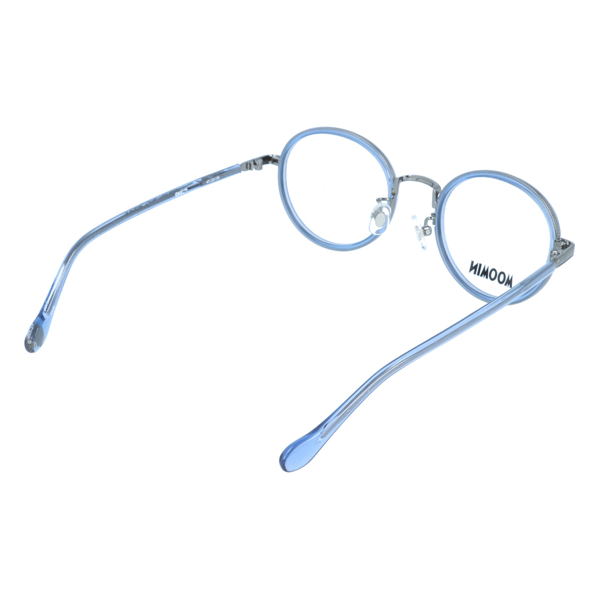 Glasses frame (Moomintroll) MU004-GY/BL 47 <Special order item>