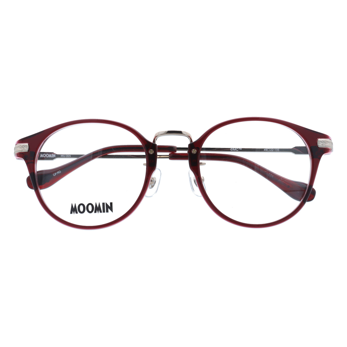 眼镜框 (Snork 的父亲 / Floren) MU005-GD/RD 49 <订购商品>