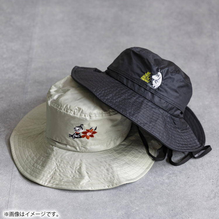 MOOMIN×macocca レインハット（ワンポイント刺しゅう/グレージュ）XS2617834