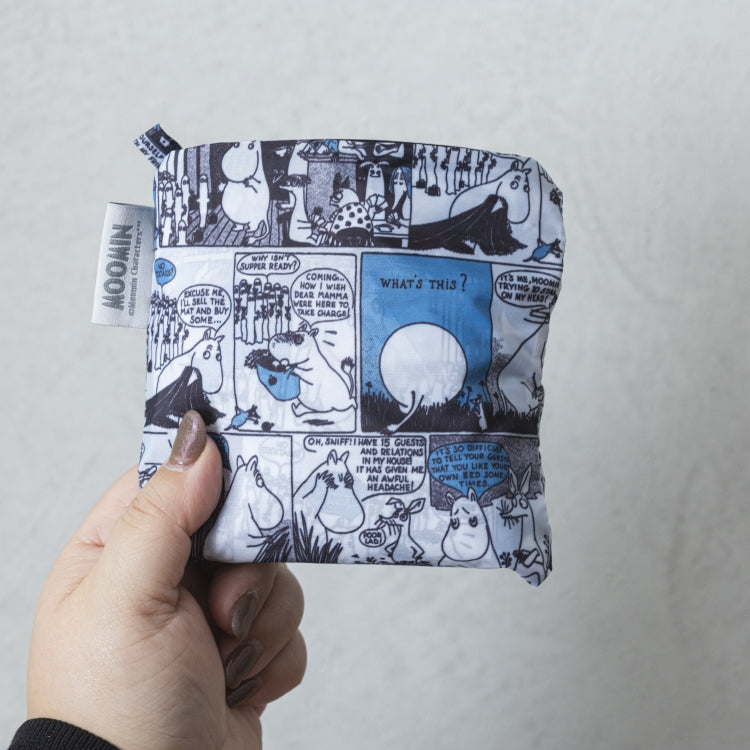 MOOMIN×macocca レインバッグカバー（コミックパターン/ブルー）ZM2617822