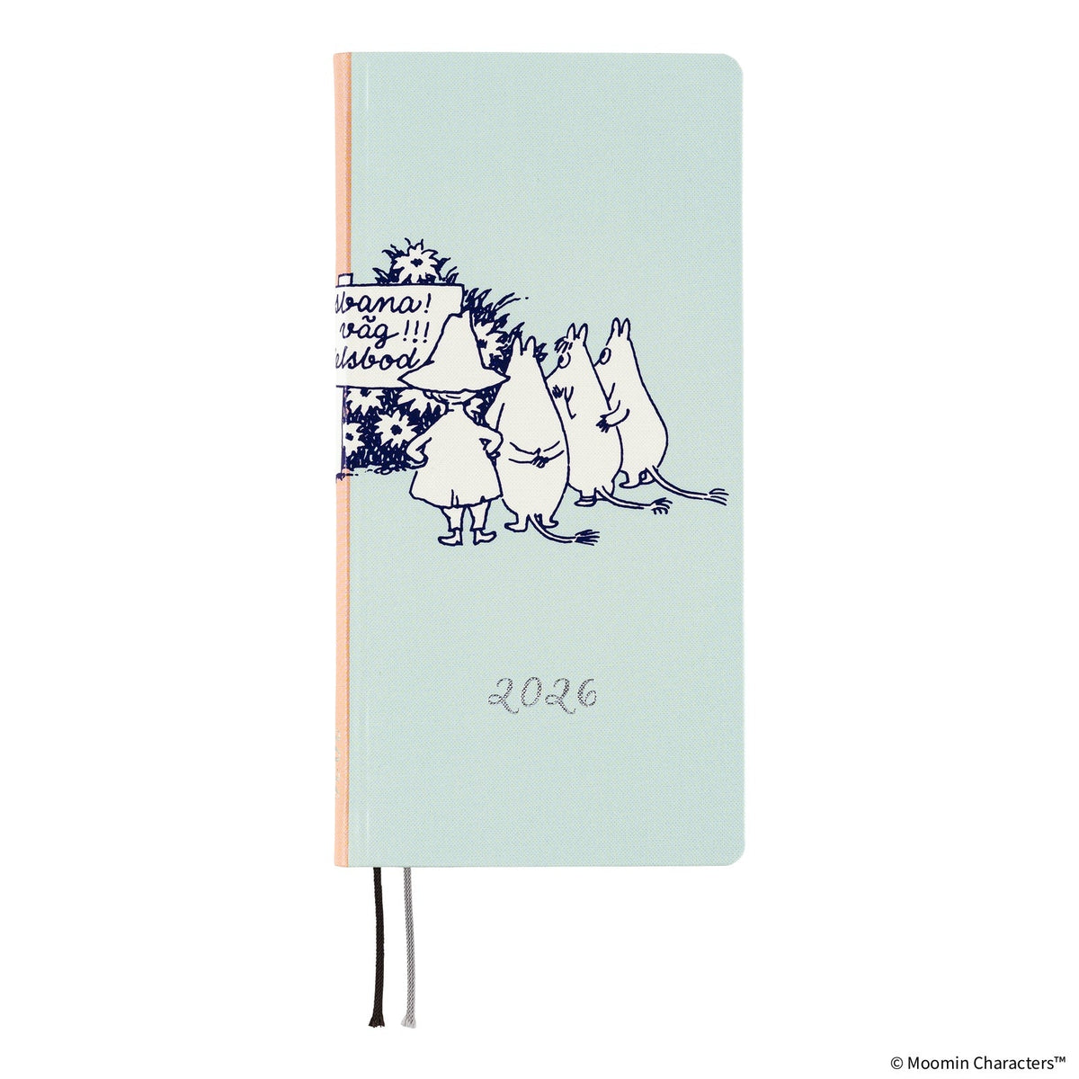 ムーミン グッズほぼ日手帳 2026 weeks（野外ダンス場へ）