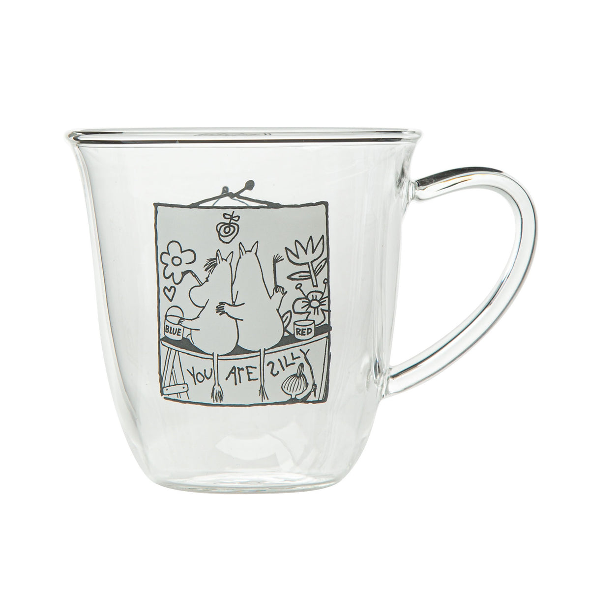 耐热杯 (Monotone/Moomin) MMG12004