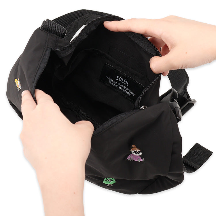 SOLEIL Weekend Shoulder Bag (Little My/BK) [Official Limited Edition]