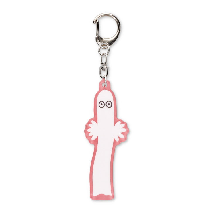 Hattifattener acrylic keychain (pink) 8497