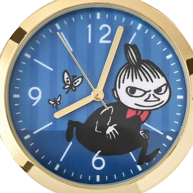 Keychain watch with charm (Little My/BL) MOM022-2 [Not available for airmail]