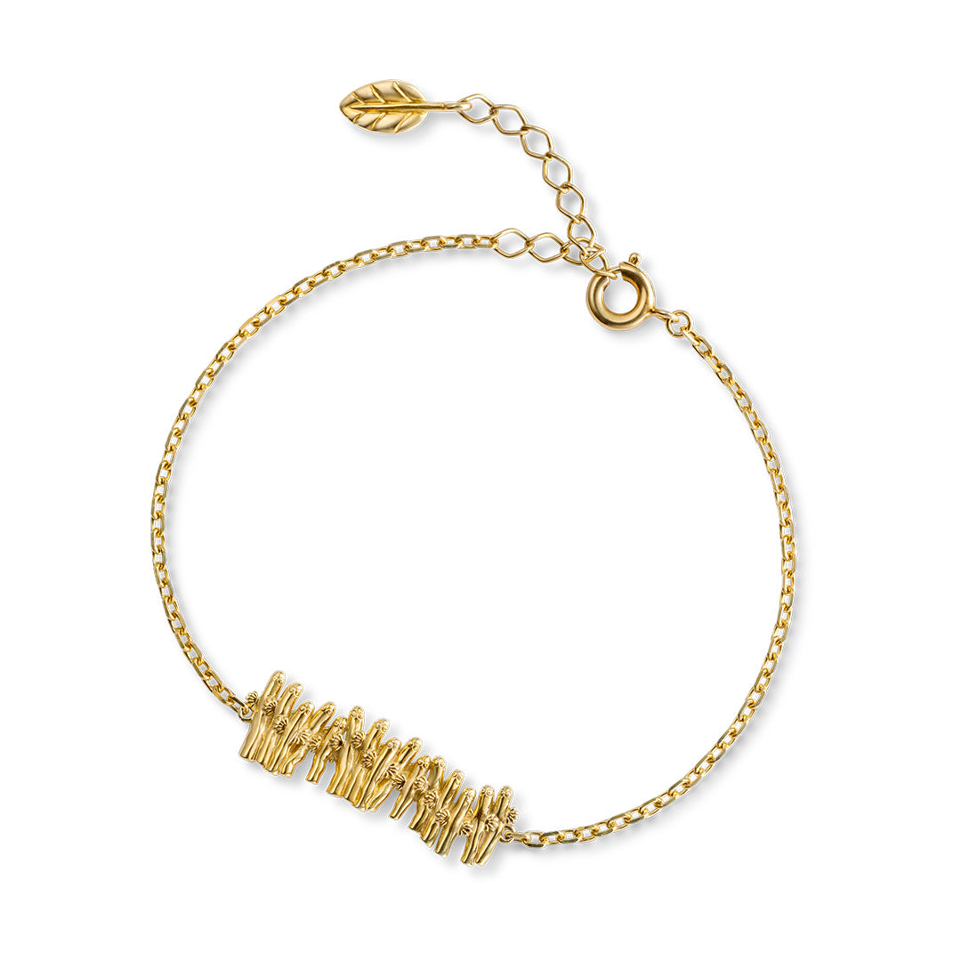 Hattifattener bracelet (yellow gold plating) MO0500115200 <Special order item>