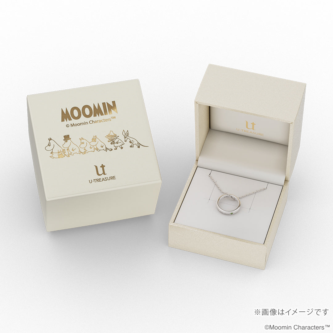 27年4月中旬頃お届け予定＊スナフキン メッセージリングネックレス(プラチナ)MO0200361100【期間限定/受注生産/同梱・代引不可/キャンペーン対象外】＜予約商品＞