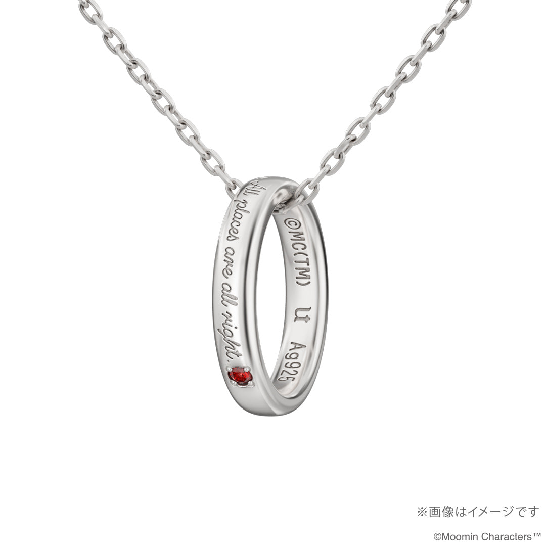 27年4月中旬頃お届け予定＊ヨクサル メッセージリングネックレス(シルバー)MO0200356100【期間限定/受注生産/同梱・代引不可/キャンペーン対象外】＜予約商品＞