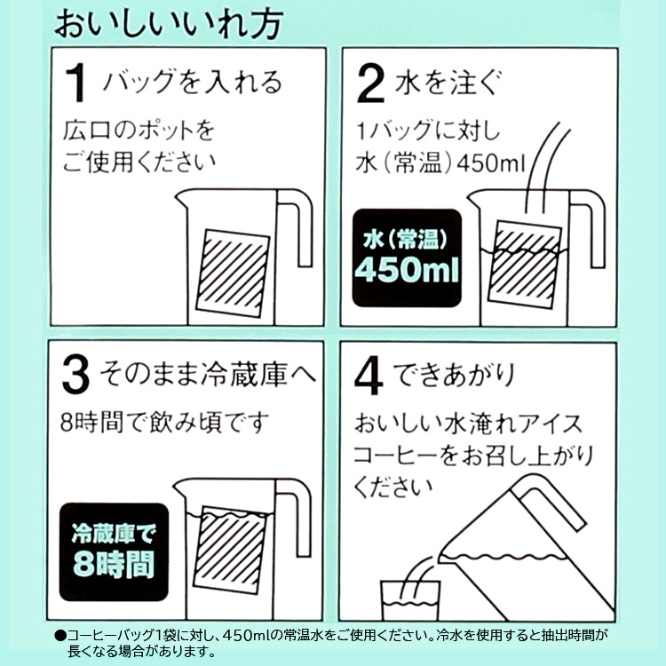 CAFE@HOME ムーミン谷 水淹れアイスコーヒー 120g　352147000※