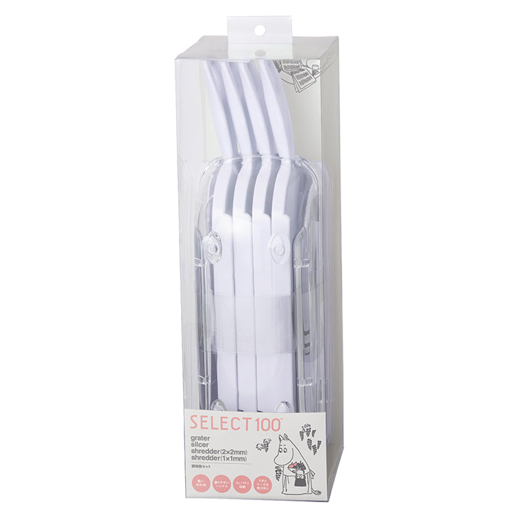 MOOMIN×SELECT100 調理器4枚セットDH3204