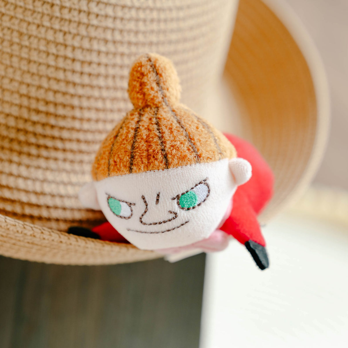 Plush toy with clip (Little My) [Moomin Valley Park exclusive design]