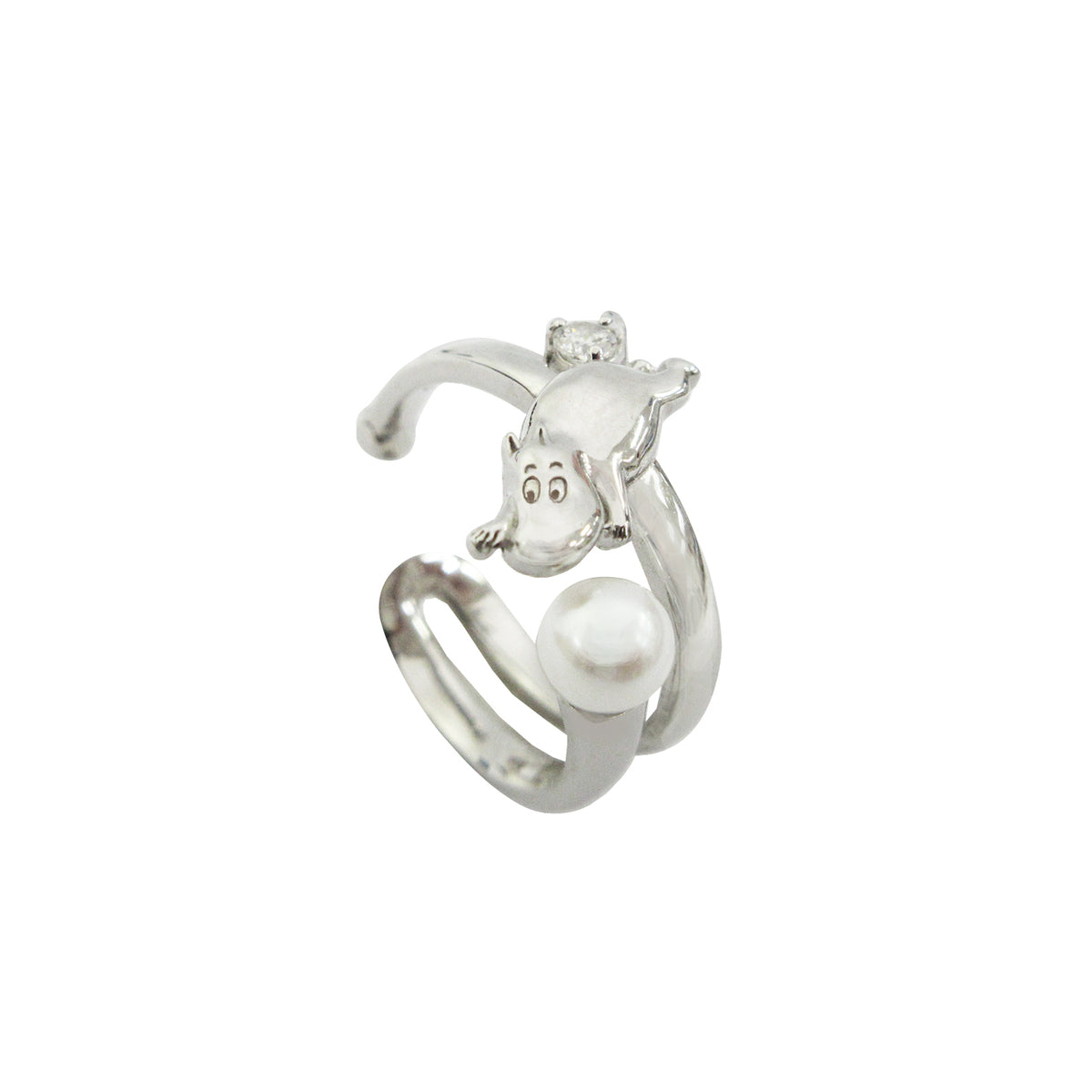 淡水パールイヤーカフ（ムーミン）MLISV0001＜取り寄せ品＞