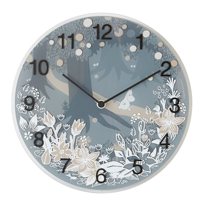MOOMIN TIMEPIECES ウォールクロック（Moomin in the Forest）MTP030008【航空便不可】＜取り寄せ品＞