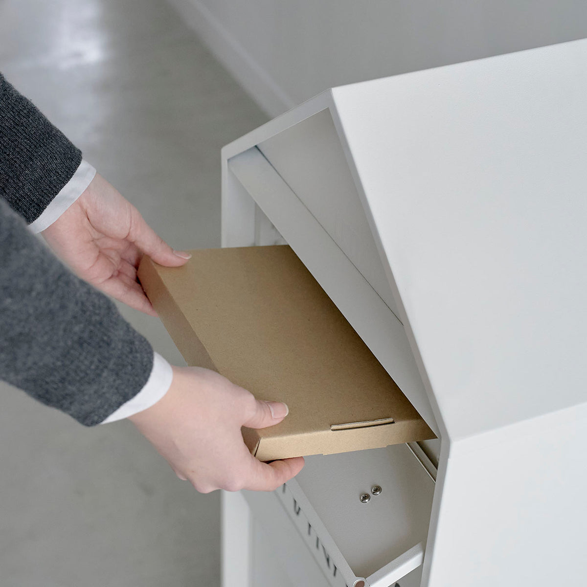 宅配BOX付ポスト M25-0013【代引・同梱不可】【ラッピング対象外】【キャンペーン対象外】