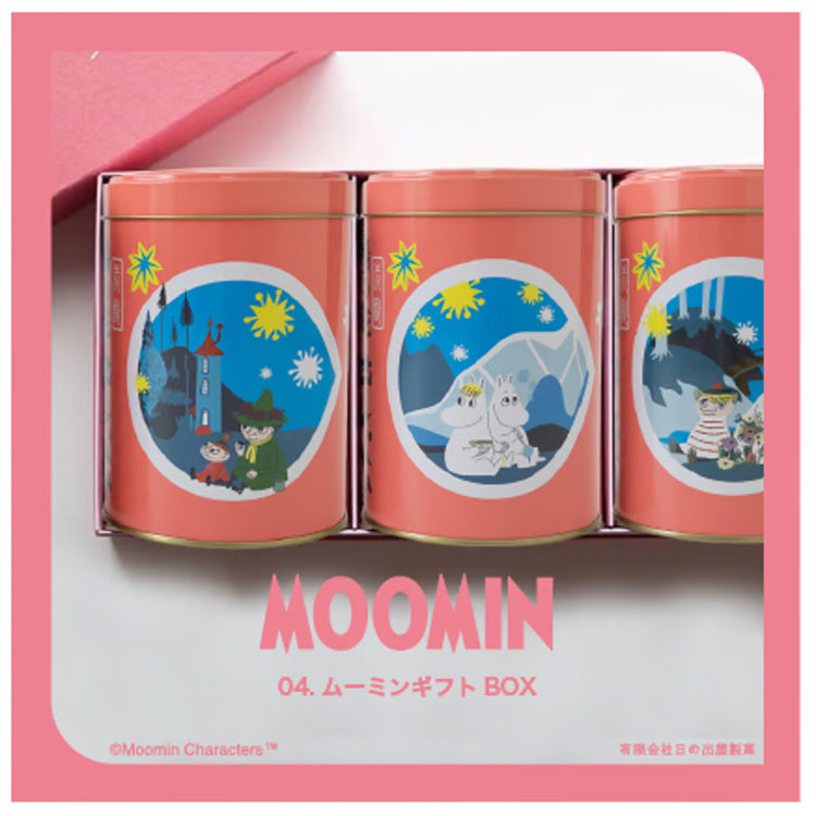 MOOMIN x 汤之花仙贝 3 罐礼盒*