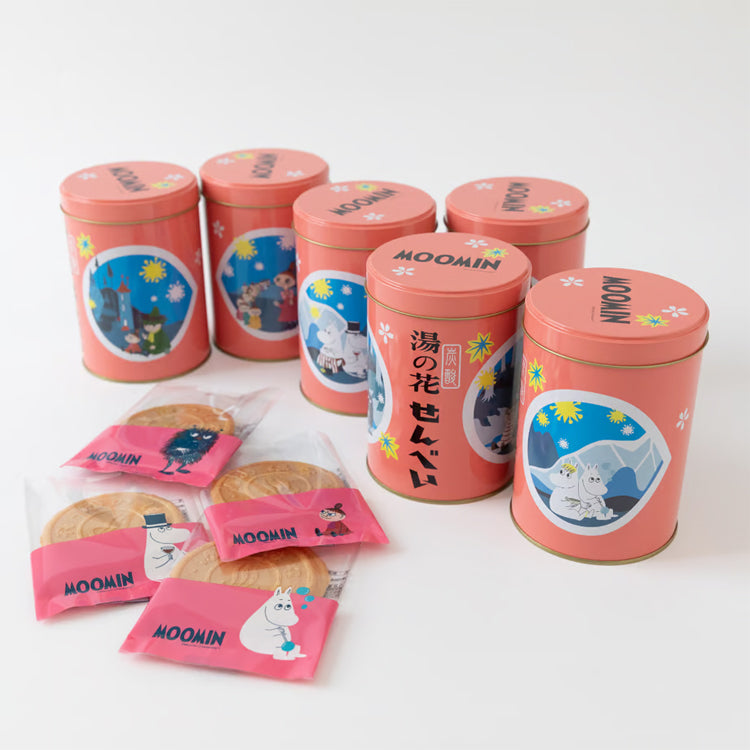 MOOMIN x 汤之花仙贝 3 罐礼盒*