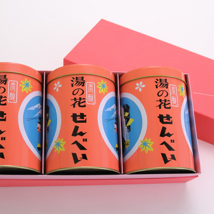 MOOMIN x 汤之花仙贝 3 罐礼盒*