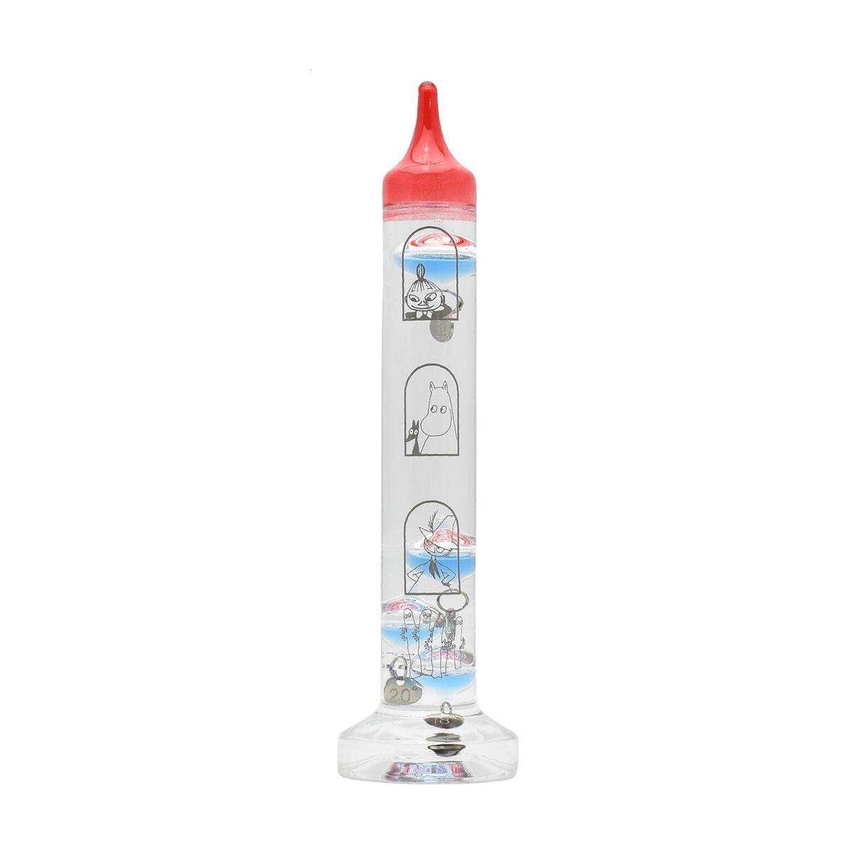 Expected delivery date: mid-July * Moomin House Glass Float Thermometer 152-333253 [Not available for airmail] <Pre-order item>
